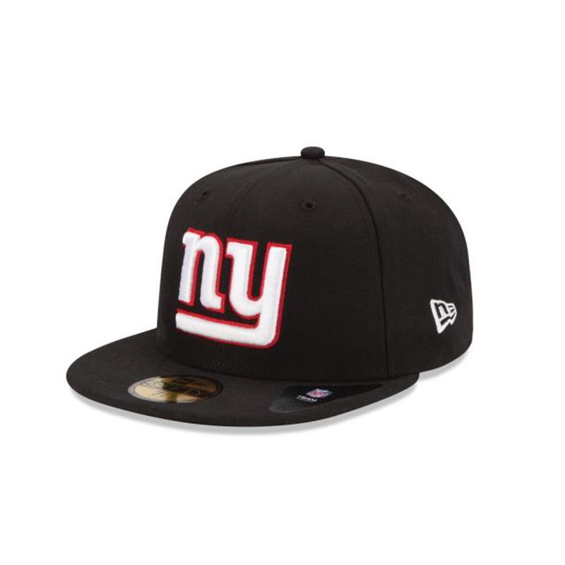 NFL New York Giants 59Fifty Fitted (BVA3121) - Black New Era Caps